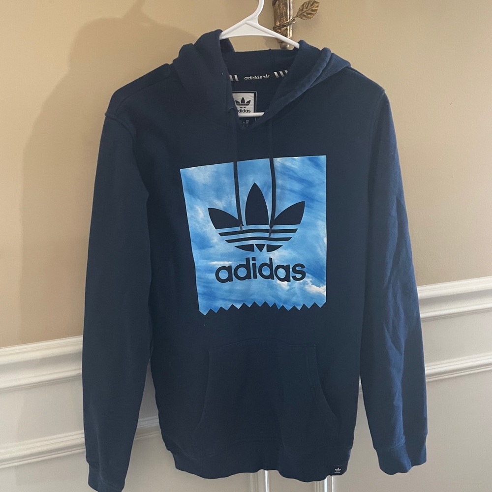 Adidas blue sweatshirt